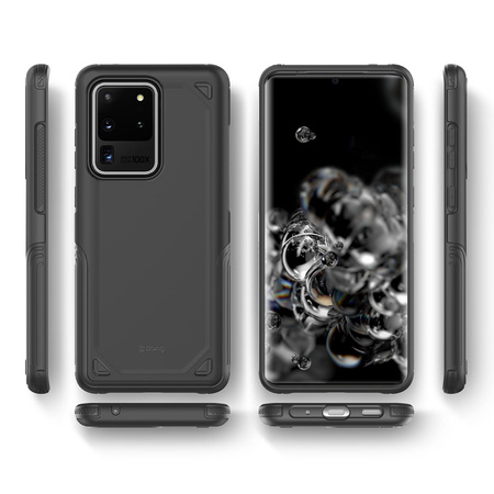 Crong Defender Case - Samsung Galaxy S20 Ultra Case (black)