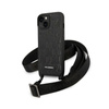 Karl Lagerfeld Monogram Plaque Logo Strap - pouzdro pro iPhone 14 (černé)