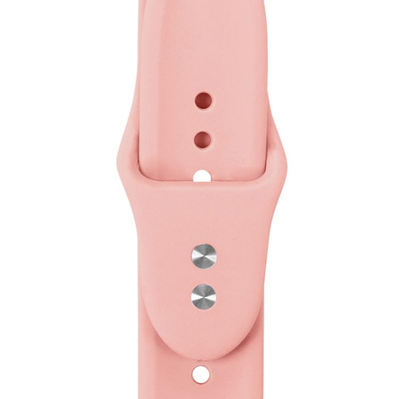 Crong Liquid - Armband für Apple Watch 38/40/41/42mm (lachsfarben)