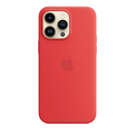 Apple Silicone Case - Coque en silicone avec MagSafe pour iPhone 14 Pro Max (PRODUCT)RED