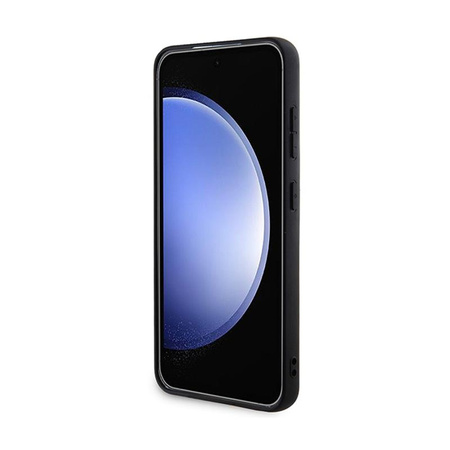 Guess 4G Big Metal Logo - Étui Samsung Galaxy S24+ (bleu)
