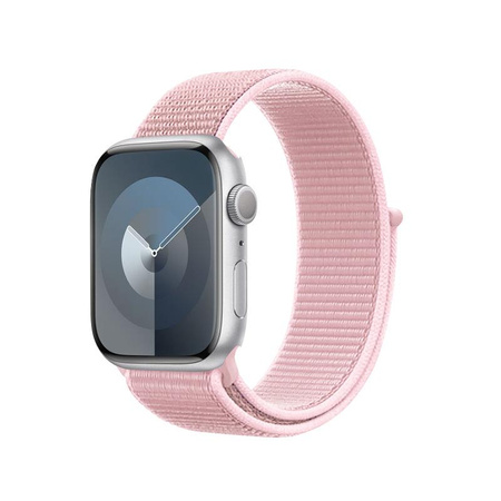 Crong Nylon - Sport Band for Apple Watch 38/40/41/42 mm (Powder Pink)