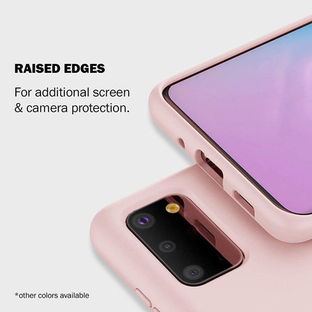 Crong Color Cover - pouzdro pro Samsung Galaxy S20 (růžové)