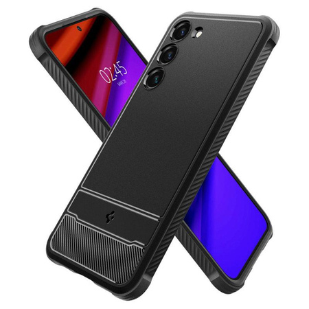 Spigen Rugged Armor - tok Samsung Galaxy S23+ (matt fekete)