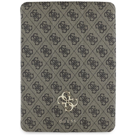 Guess Magnetic 4G Big Logo - Case iPad Air 11" M3 (2025) / iPad Air 11" M2 (2024) (brown)