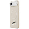 Karl Lagerfeld Karl & Choupette Pins MagSafe - Hülle iPhone Air (beige)
