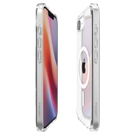 Spigen Ultra Hybrid MagSafe - étui pour iPhone 16e (Blanc)