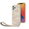 Moshi Altra - Case with detachable lanyard iPhone 12 / iPhone 12 Pro (SnapTo system) (Sahara Beige)