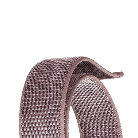 Crong Nylon - Sportarmband für Apple Watch 38/40/41/42 mm (Hellrosa)