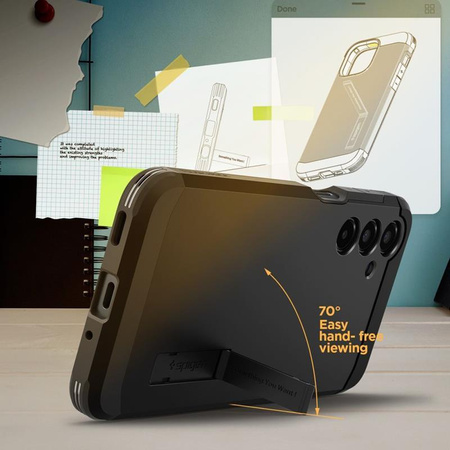 Spigen Tough Armor - Gehäuse für Samsung Galaxy A16 4G/5G (Schwarz)