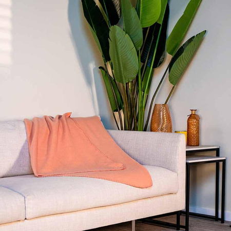 Fleecedecke 170x130 (Koralle)