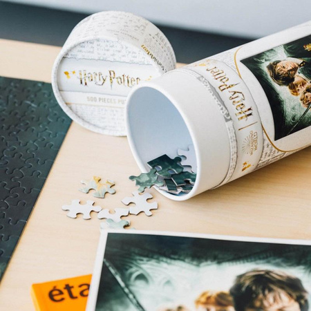 Harry Potter - Puzzles 500 éléments dans une boîte décorative (Harry Potter et la Chambre des Secrets)