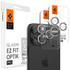 Spigen Optik Pro GLAS.TR EZ Fit Camera Protector 2-Pack - Lens protection glass for iPhone 16 Pro / 16 Pro Max / 15 Pro / 15 Pro Max / 14 Pro / 14 Pro Max (