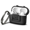 Spigen Lock Fit - Gepanzerte Hülle für Apple Airpods Pro 1 / 2 (Schwarz)
