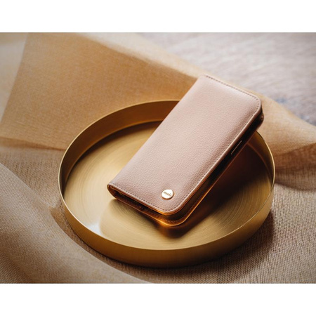 Moshi Overture - Etui 3w1 z klapką iPhone 13 Pro (antybakteryjne NanoShield™) (Luna Pink)