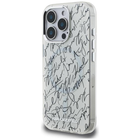 ETUI MAGSAFE KARL LAGERFELD DO IPHONE 16 PRO, Case Białe, Magnetyczne Modne