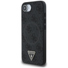 Guess 4G Ring Triangle Logo MagSafe - pouzdro pro iPhone 16e (černé)