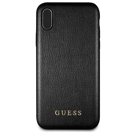 Guess Iridescent - Tasche iPhone Xs / X (schwarz)