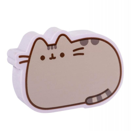 GUMKI DO MAZANIA KOT PUSHEEN DLA DZIECI, do Szkoły, w Pudełku, z Kotem