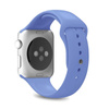 PURO ICON - Elastic Sports Strap for Apple Watch 42/44/45 mm (S/M & M/L) (blue)