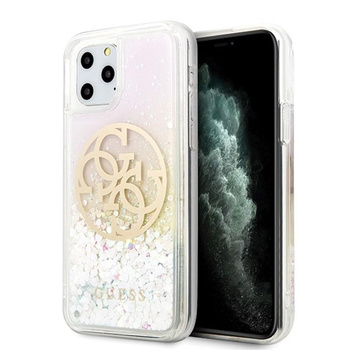 Guess Gradient Liquid Glitter Circle Logo - iPhone 11 Pro Case
