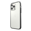 Speck Presidio Perfect-Clear with Impact Geometry - iPhone 14 Pro Max Case with MICROBAN Coating (Clear / Black)