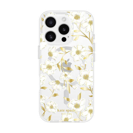 Kate Spade New York Protective Gems MagSafe - iPhone 16 Pro tok (Sunshine Floral)