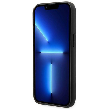 Karl Lagerfeld Quilted Puffy Ikonik Pin - Hülle für iPhone 14 Pro Max (Schwarz)