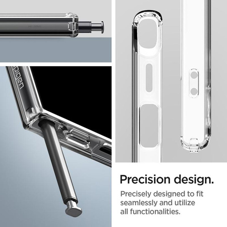 Spigen Ultra Hybrid - Schutzhülle für Samsung Galaxy S24 Ultra (Transparent)