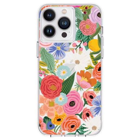 Rifle Paper Clear MagSafe - iPhone 14 Pro Max Case (Garden Party Blush)