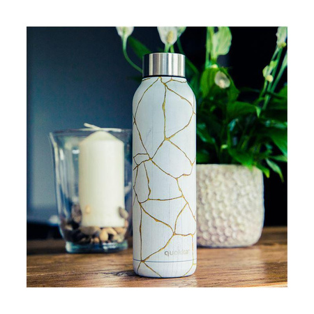 Quokka Solid - 630 ml stainless steel thermal bottle (Kintsugi)