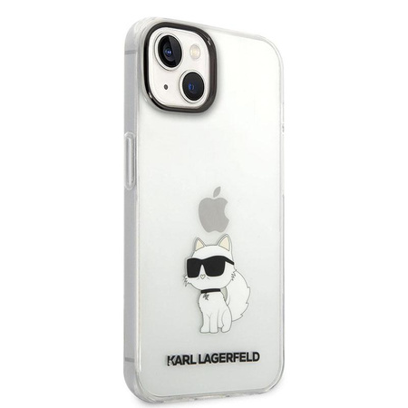 Karl Lagerfeld IML NFT Choupette - iPhone 14 Plus tok (átlátszó)