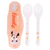 Minnie Mouse - 2 feeding spoon + case (Indigo dreams)