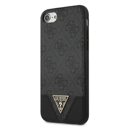 Guess 4G Triangle Kollektion - iPhone SE / 8 / 7 Tasche (grau)