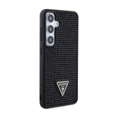 Guess Rhinestone Triangle - Samsung Galaxy S24 Case (black)