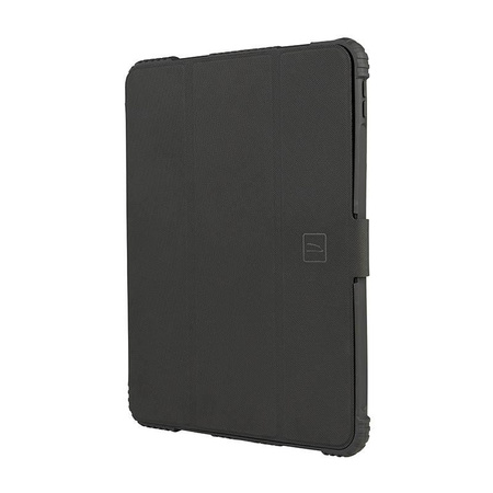 Tucano Educo Case - Gepanzerte Hülle für iPad 10.9" (2022) mit Magnet & Standfuß mit Apple Pencil Halter (Schwarz)