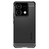 Spigen Rugged Armor - Étui pour Xiaomi Redmi Note 13 Pro 5G/POCO X6 5G (Noir mat)