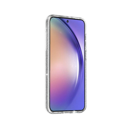 Etui Crong Glitter - Etui Samsung Galaxy A54 5G (Transparent)