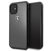 Ferrari Real Carbon Heritage - iPhone 11 tok (fekete)