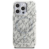 Karl Lagerfeld IML Karl Script Pattern MagSafe – Hülle für iPhone 16 Pro (weiß)