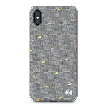 Moshi Vesta - Pouzdro pro iPhone Xs Max (oblázkově šedé)