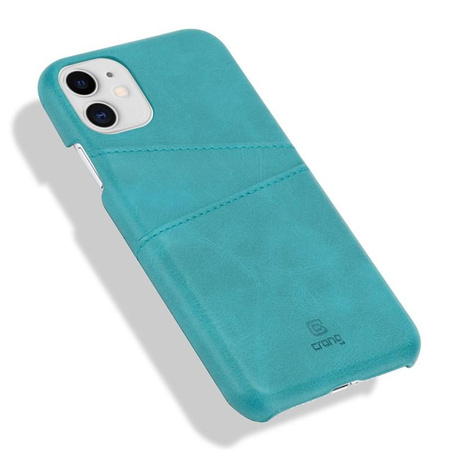 Crong Neat Cover - Étui pour iPhone 11 Pro avec poches (vert)