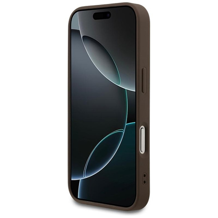 ETUI MAGSAFE GUESS DO IPHONE 17 PRO BRĄZOWE CASE MAGNETYCZNE ELEGANCKIE
