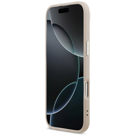 Etui do iPhone Air do MagSafe Karl Lagerfeld Oryginalne Różowe Skórzane