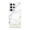 Guess Marble Collection - Étui Samsung Galaxy S23 Ultra (blanc)