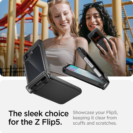 Spigen Thin Fit Pro - tok Samsung Galaxy Z Flip 5 (fagyszürke)
