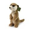 Rappa - Peluche realistico mascotte suricato in piedi 23 cm Collezione morbida ed ecologica