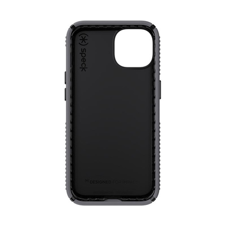 Speck Presidio2 Grip - Étui antidérapant pour iPhone 13 (Gris graphite/Noir)