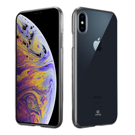 Kryt Crong Crystal Slim - pouzdro pro iPhone Xs Max (průhledné)