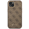 Guess 4G fém fényképezőgép tok - iPhone 14 tok (barna)